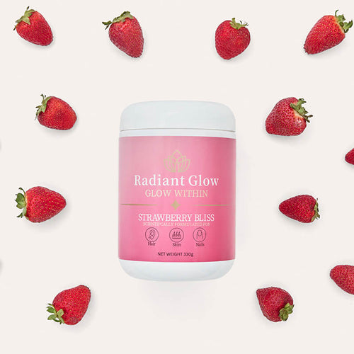 Strawberry Bliss Collagen Peptides